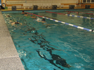 Foto: Schwimmhallentraining